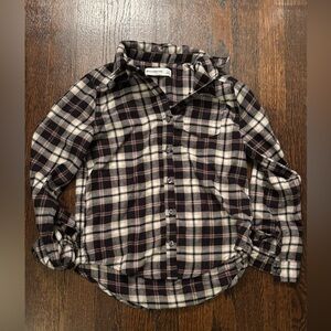 Abercrombie Kids 7/8 Flannel Button Down